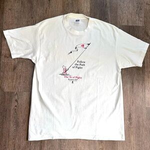 Vintage The Te of Piglet Single Stitch T-Shirt - XL